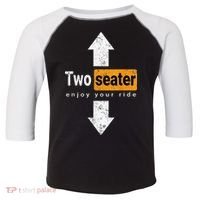 Two Seater Naughty Dirty Adult Humor Toddler Fine Jersey T-Shirt thumb 0