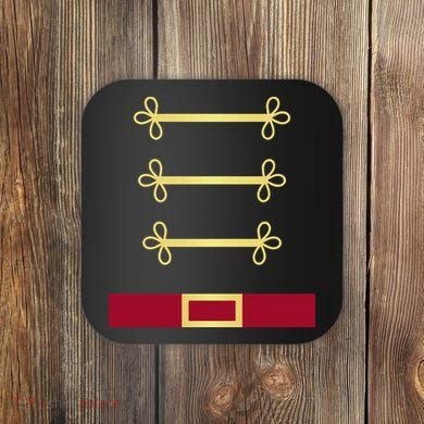 Toy Soldier Nutcracker Costume Uniform Coaster