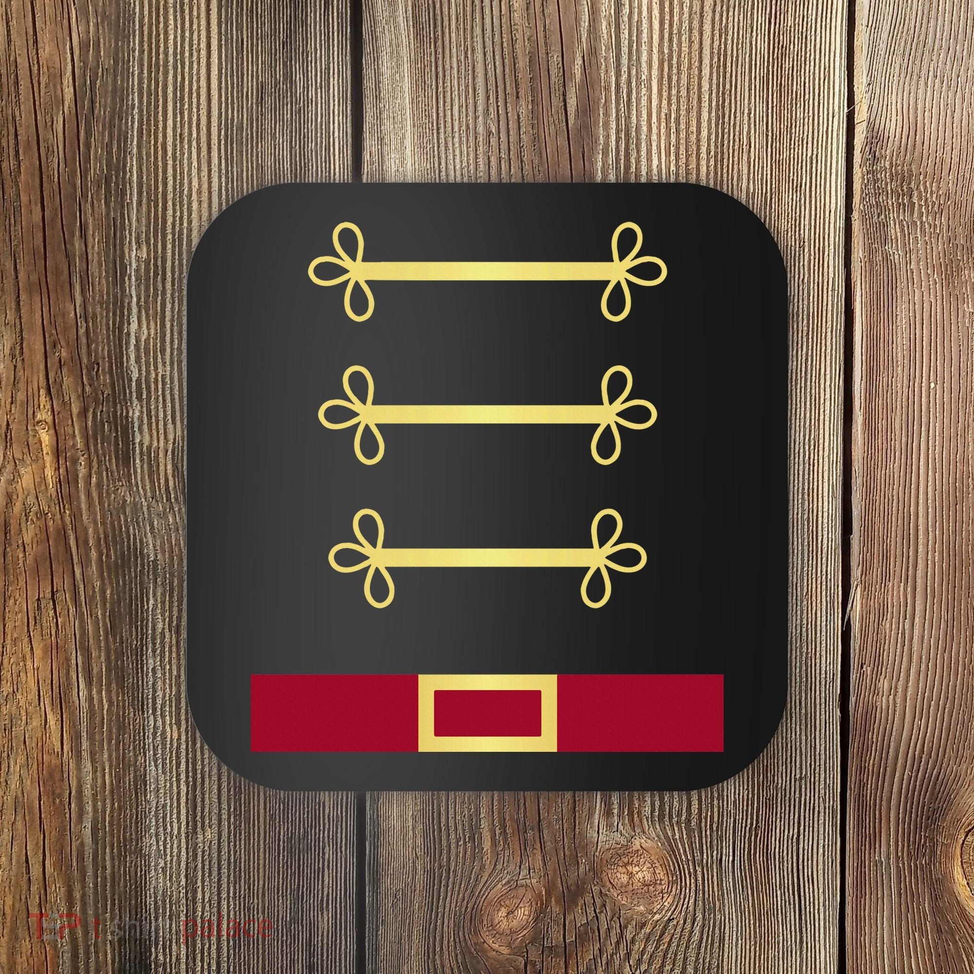 Toy Soldier Nutcracker Costume Uniform Coaster