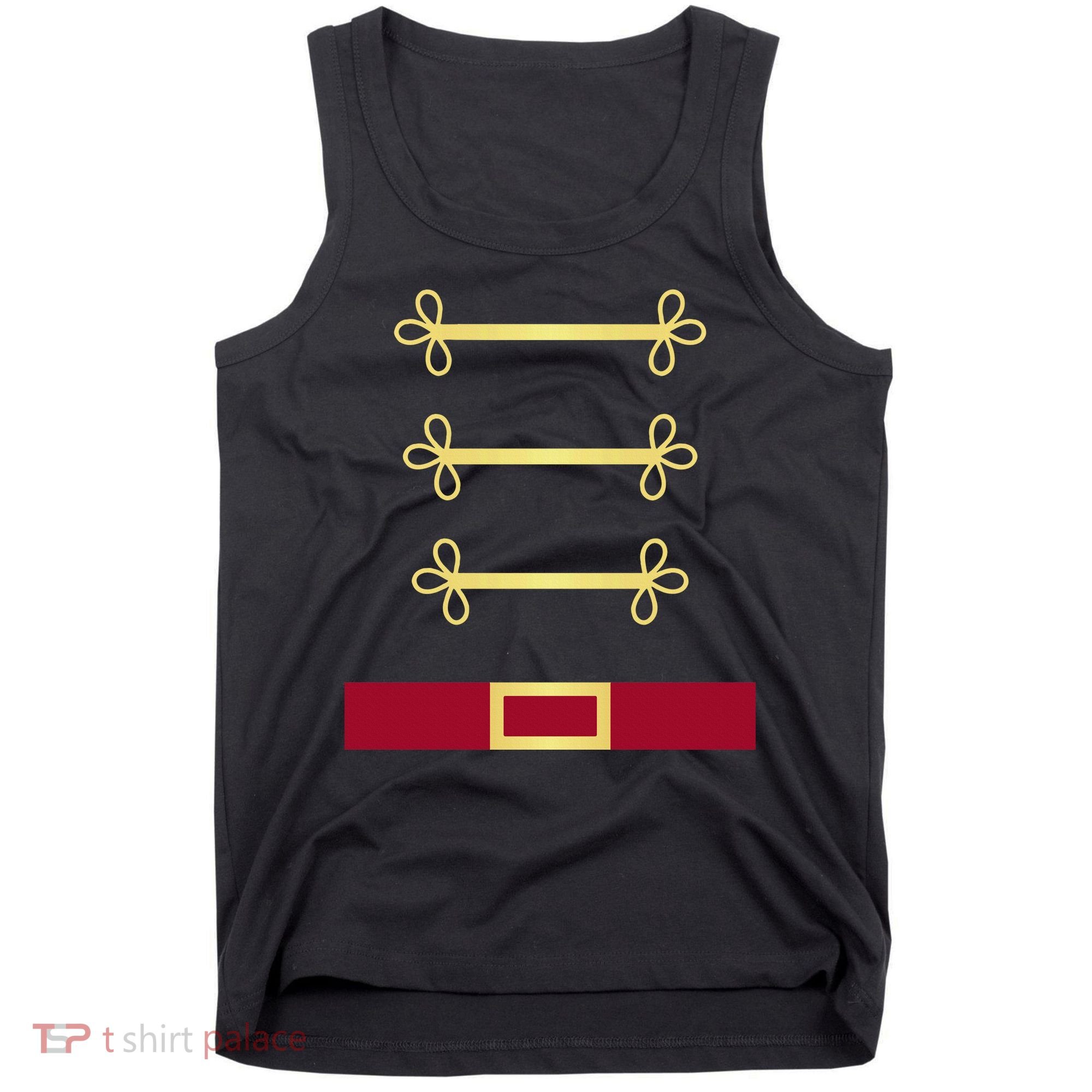 Toy Soldier Nutcracker Costume Uniform Tank Top