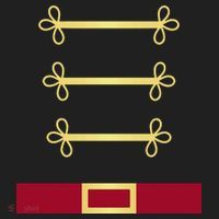 Toy Soldier Nutcracker Costume Uniform Golf Towel thumb 3