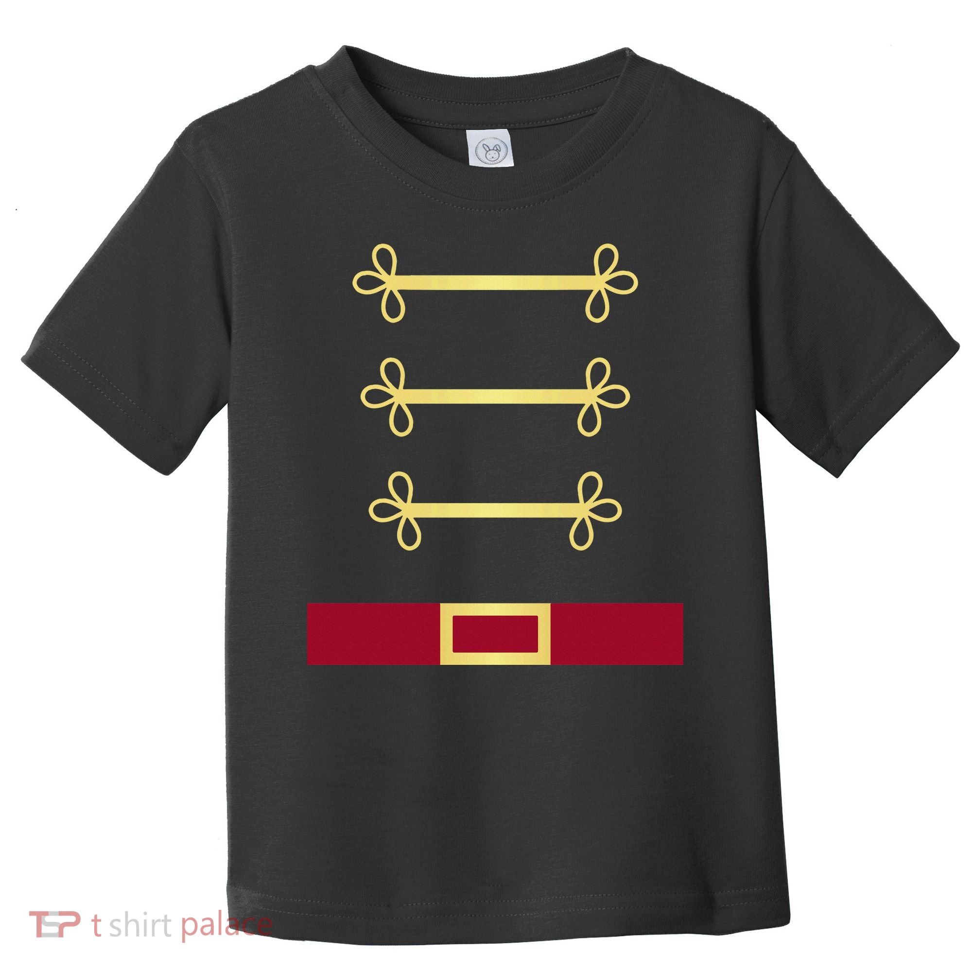 Toy Soldier Nutcracker Costume Uniform Toddler T-Shirt