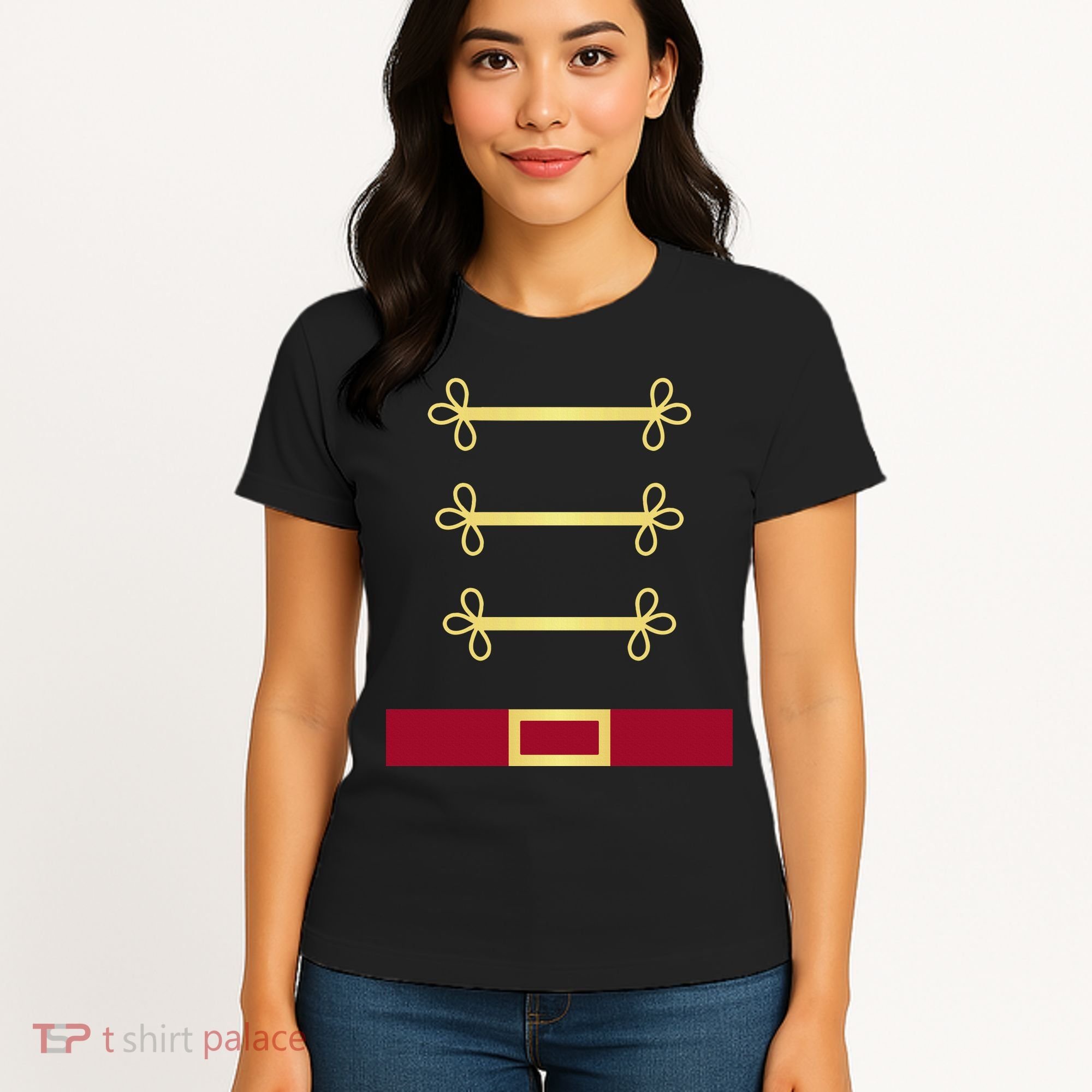 Toy Soldier Nutcracker Costume Uniform Women's T-Shirt
