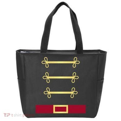 Toy Soldier Nutcracker Costume Uniform Tote Bag