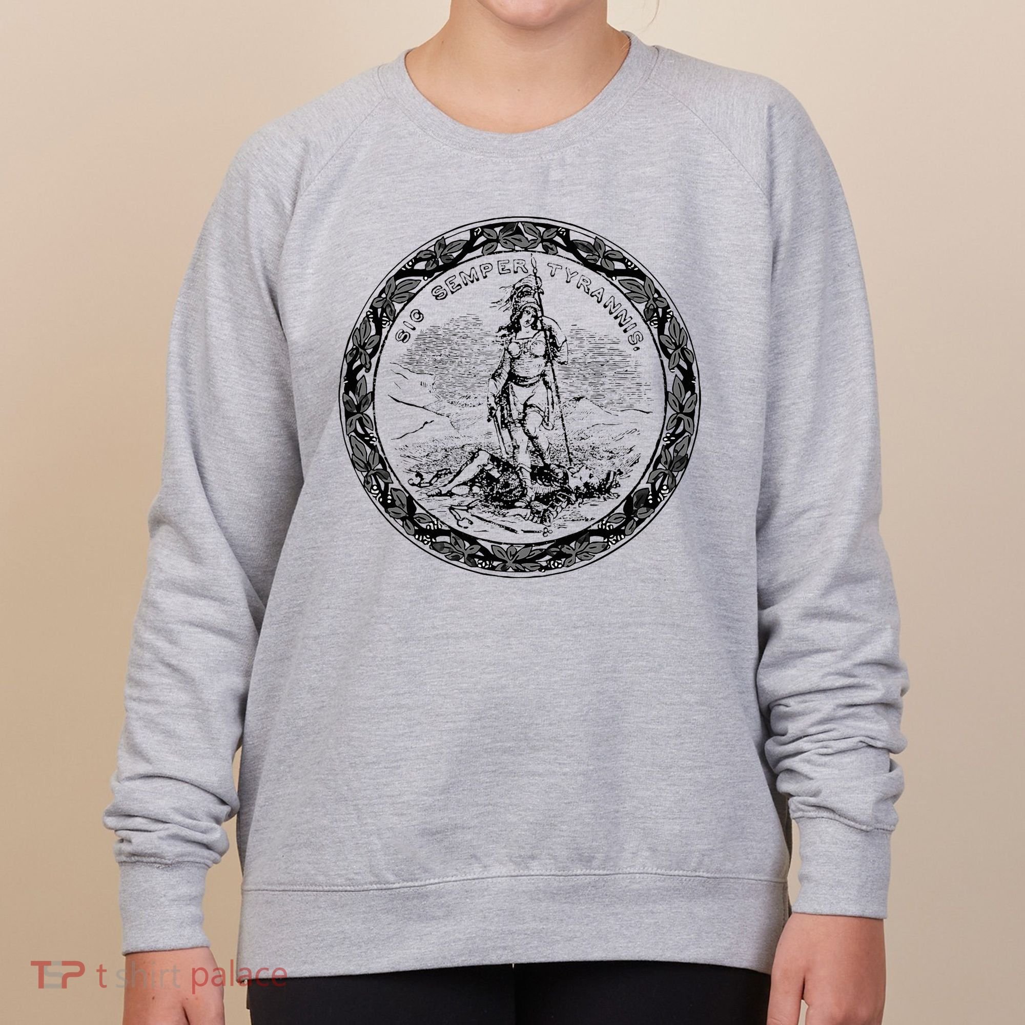 Trendy Seal Of Virginia Women's Sweatshirt