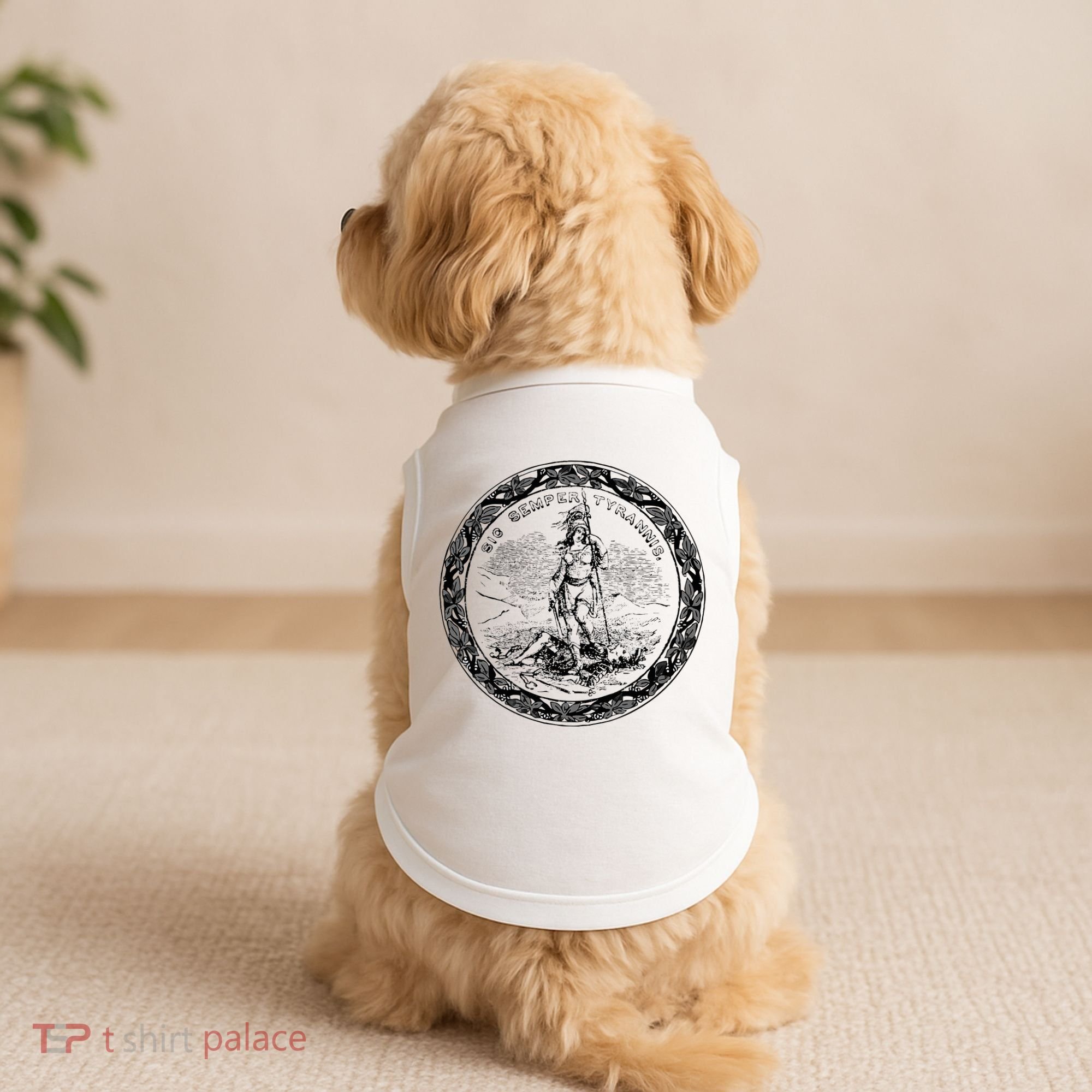 Trendy Seal Of Virginia Doggie Tank