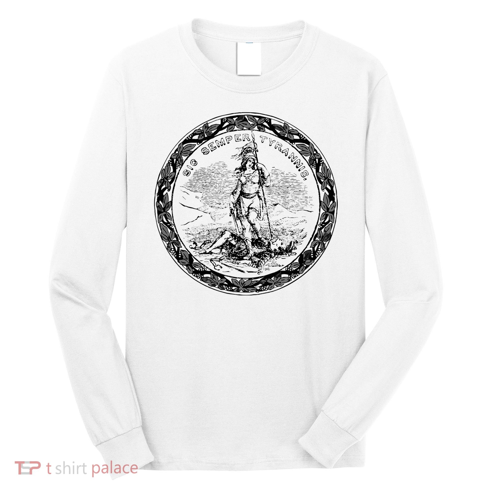 Trendy Seal Of Virginia Long Sleeve Shirt