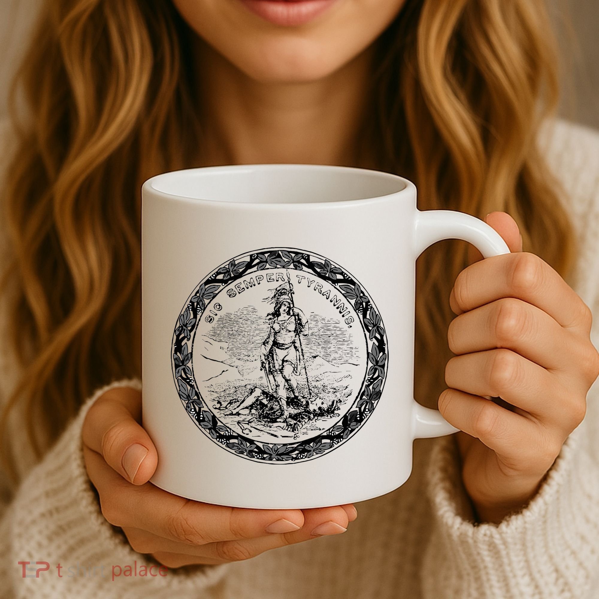 Trendy Seal Of Virginia Coffee Mug
