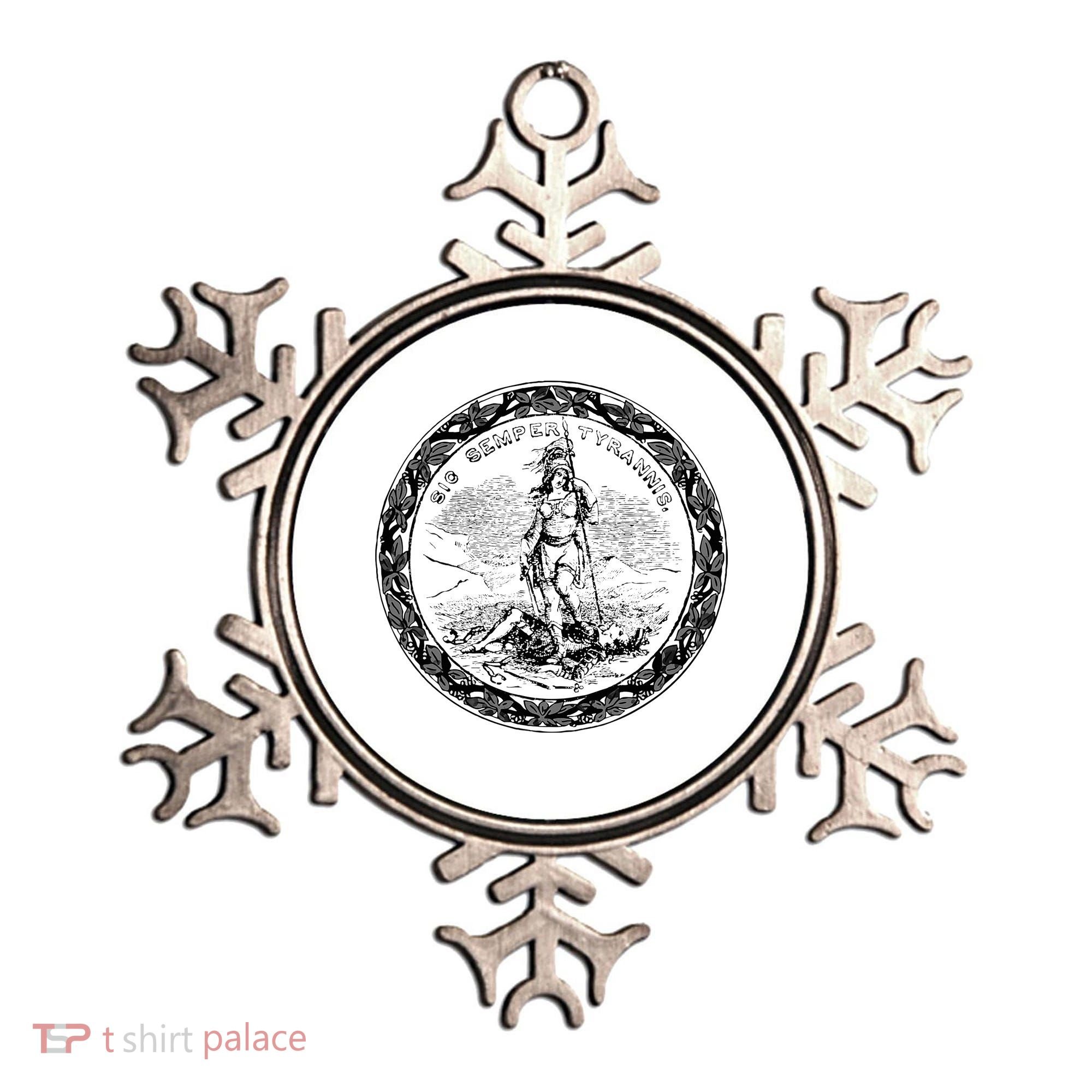 Trendy Seal Of Virginia Ornament