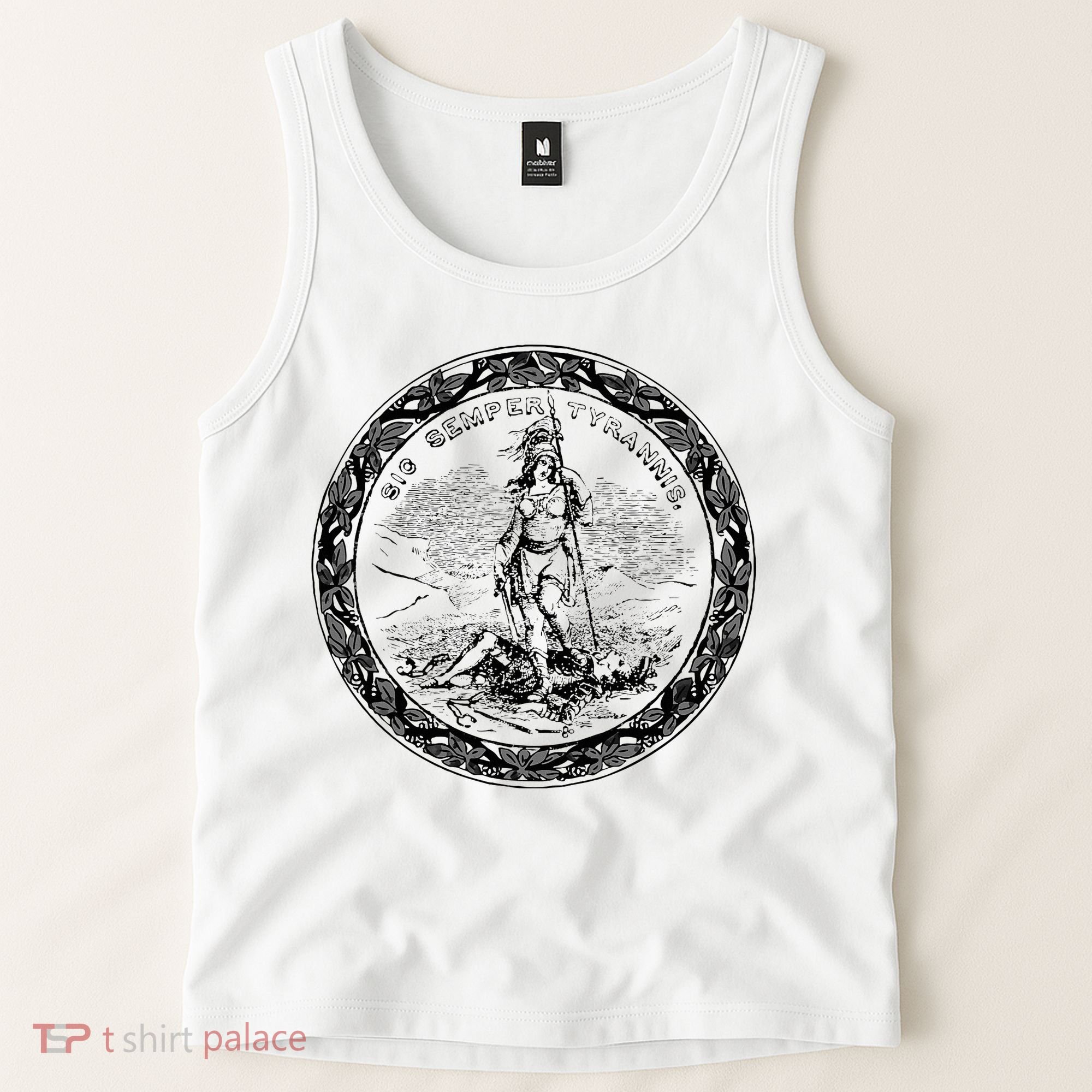 Trendy Seal Of Virginia Tank Top