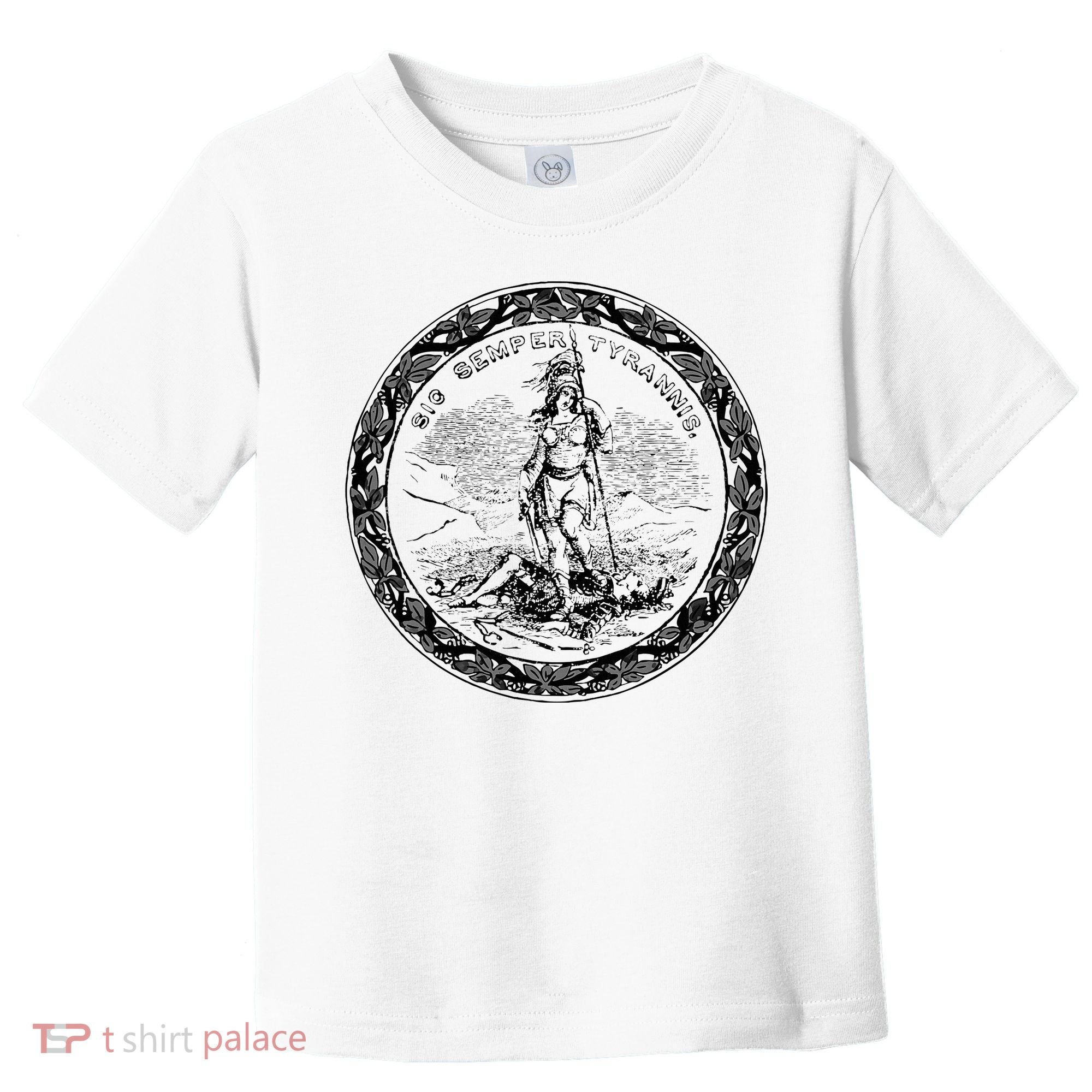 Trendy Seal Of Virginia Toddler T-Shirt