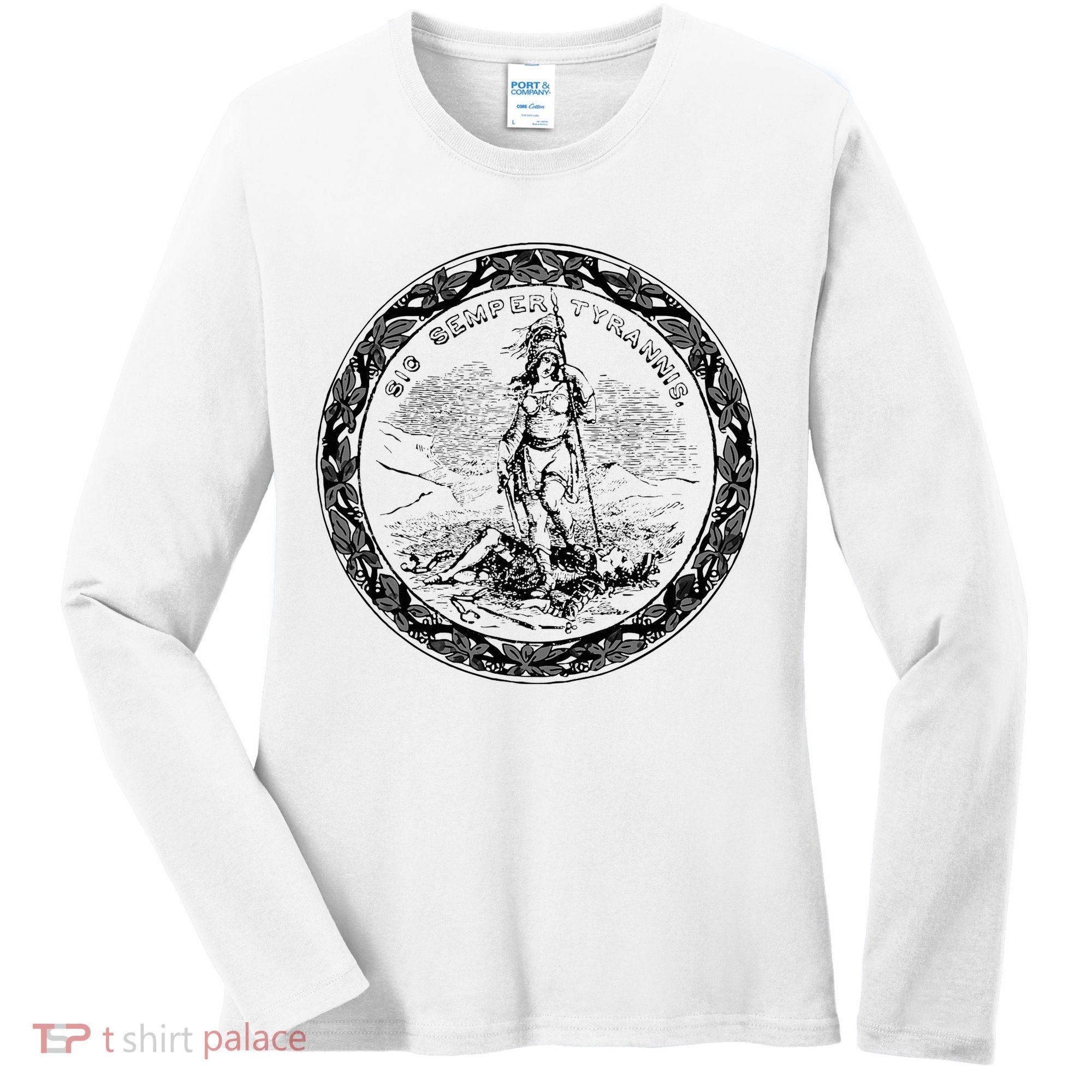 Trendy Seal Of Virginia Women's Long Sleeve Shirt