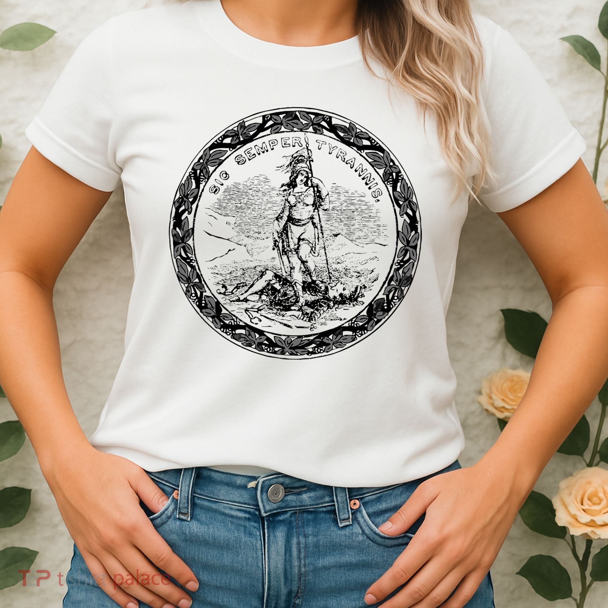 Trendy Seal Of Virginia Women's T-Shirt
