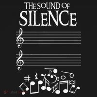 The Sound Of Silence Humorous Music For Musicians Women's Tank Top thumb 5