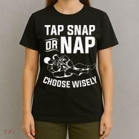 Tap Snap Or Nap Jiu Jitsu Brazilian BJJ Gifts T-Shirt thumb 4