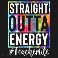 Teacher Straight Outta Energy Teacher Life Polo thumb 3