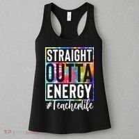 Teacher Straight Outta Energy Teacher Life Women's Tank Top thumb 3