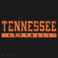 Tennessee Softball Orange Vintage Text T-Shirt thumb 7