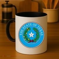 The State Of Texas Seal Coffee Mug thumb 4