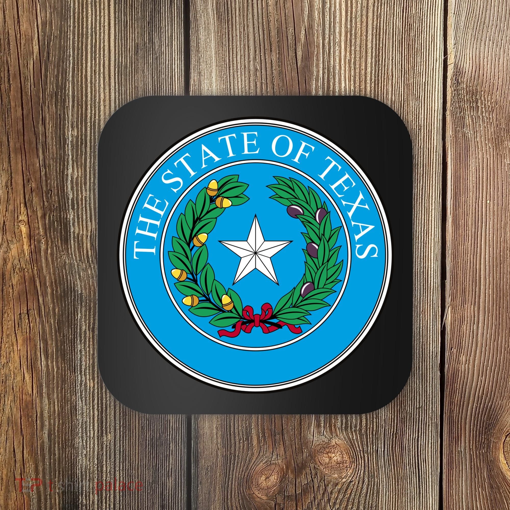 The State Of Texas Seal Coaster