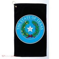 The State Of Texas Seal Golf Towel thumb 0