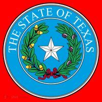The State Of Texas Seal Santa Hat thumb 1