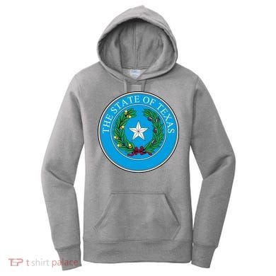 The State Of Texas Seal Women's Hoodie