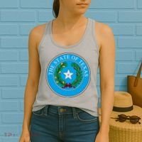 The State Of Texas Seal Women's Tank Top thumb 2