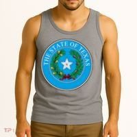 The State Of Texas Seal Tank Top thumb 3