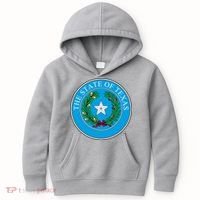 The State Of Texas Seal Kids Hoodie thumb 0