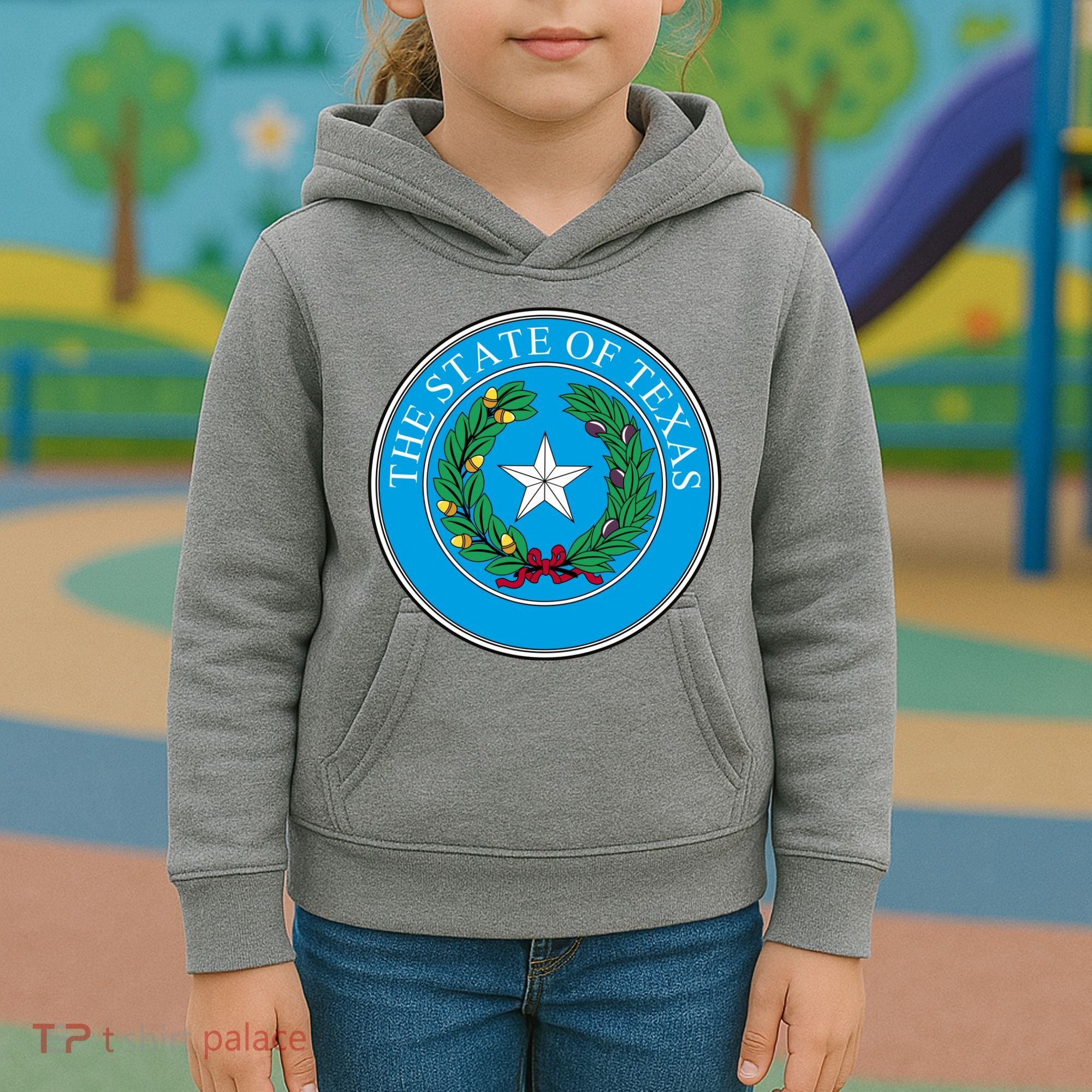 The State Of Texas Seal Kids Hoodie