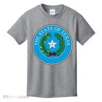 The State Of Texas Seal Kids T-Shirt thumb 0
