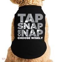 Tap Snap Or Nap Brazillian Jiu Jitsu Bjj Gift Doggie Tank thumb 0