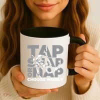 Tap Snap Or Nap Brazillian Jiu Jitsu Bjj Gift Coffee Mug thumb 3