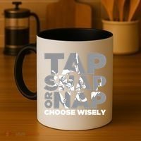 Tap Snap Or Nap Brazillian Jiu Jitsu Bjj Gift Coffee Mug thumb 4