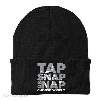 Tap Snap Or Nap Brazillian Jiu Jitsu Bjj Gift Beanie