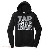 Tap Snap Or Nap Brazillian Jiu Jitsu Bjj Gift Women's Hoodie thumb 0