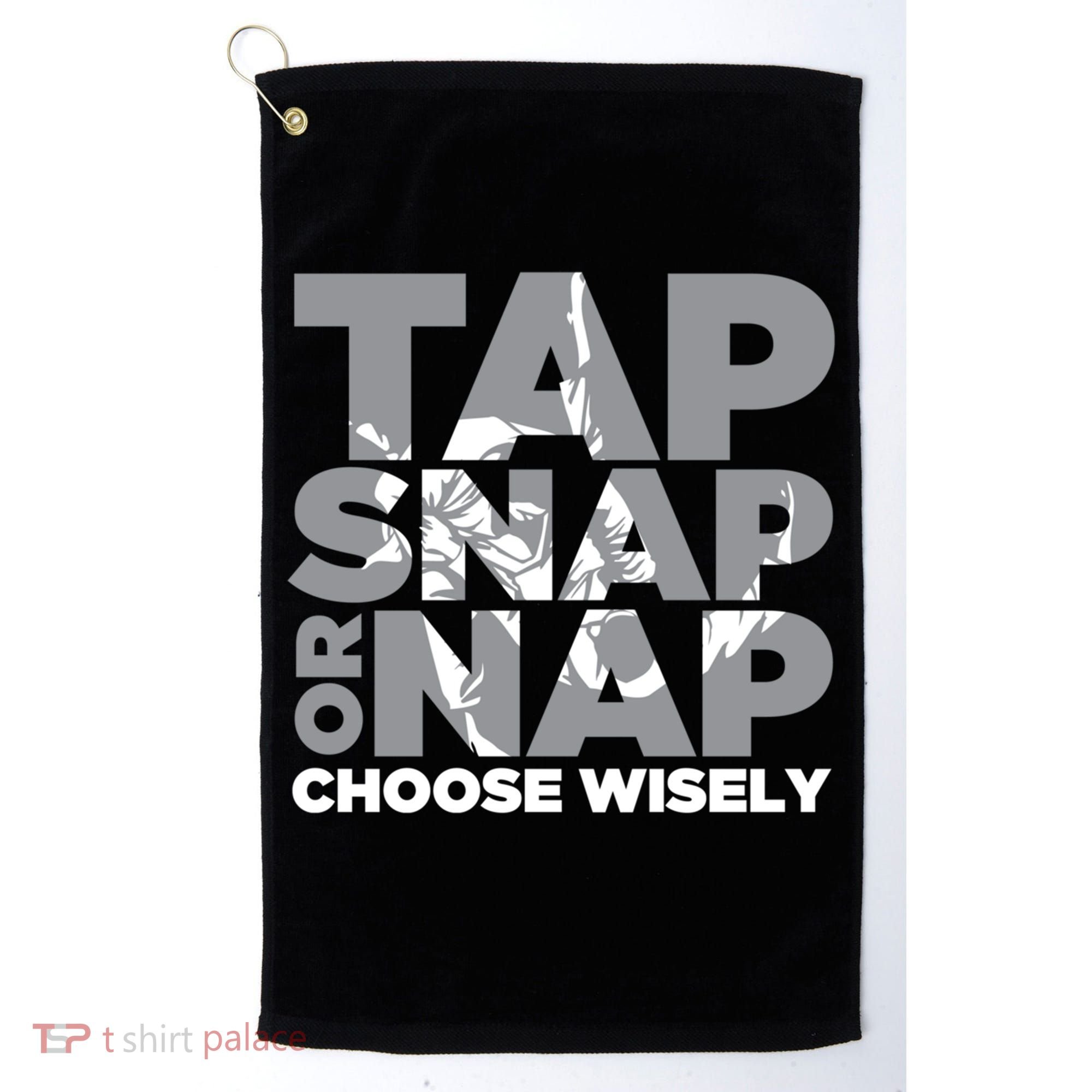 Tap Snap Or Nap Brazillian Jiu Jitsu Bjj Gift Golf Towel