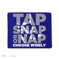 Tap Snap Or Nap Brazillian Jiu Jitsu Bjj Gift Mousepad thumb 0