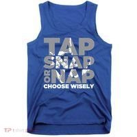 Tap Snap Or Nap Brazillian Jiu Jitsu Bjj Gift Tank Top thumb 0
