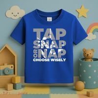 Tap Snap Or Nap Brazillian Jiu Jitsu Bjj Gift Toddler T-Shirt thumb 3