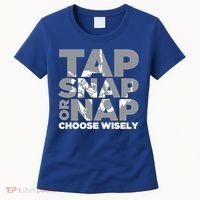Tap Snap Or Nap Brazillian Jiu Jitsu Bjj Gift Women's T-Shirt thumb 0