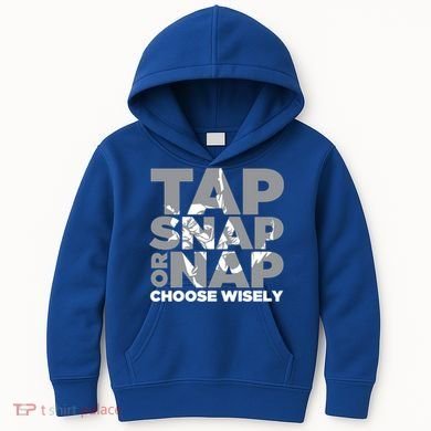 Tap Snap Or Nap Brazillian Jiu Jitsu Bjj Gift Kids Hoodie