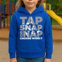 Tap Snap Or Nap Brazillian Jiu Jitsu Bjj Gift Kids Hoodie thumb 3