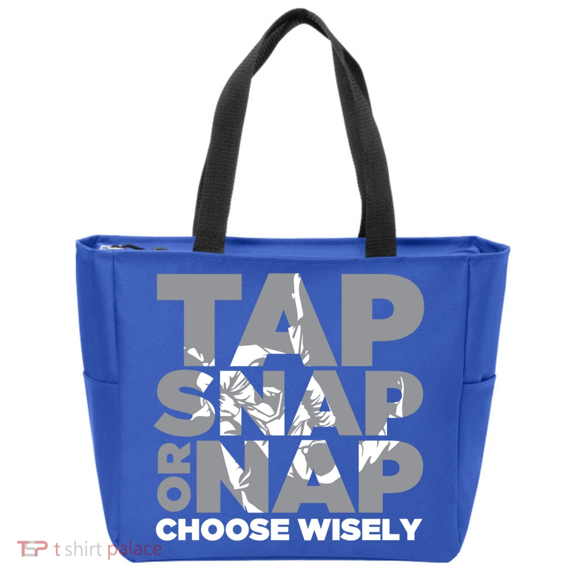 Tap Snap Or Nap Brazillian Jiu Jitsu Bjj Gift Tote Bag