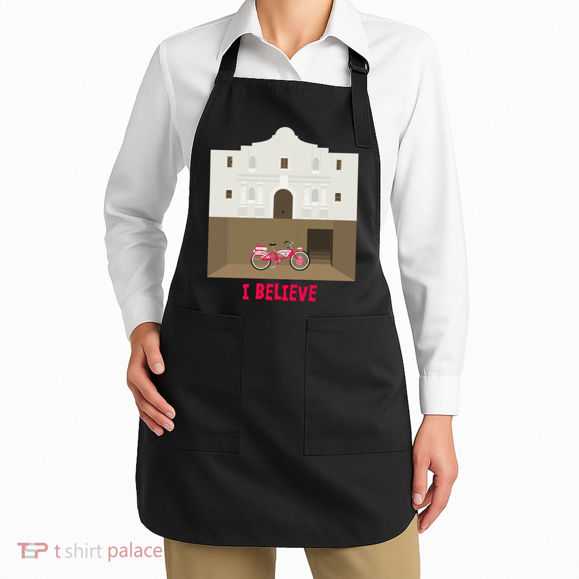 The Secret Of The Alamo Apron