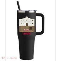 The Secret Of The Alamo 40oz Vacuum Insulated Stainless Steel Travel Tumbler thumb 0