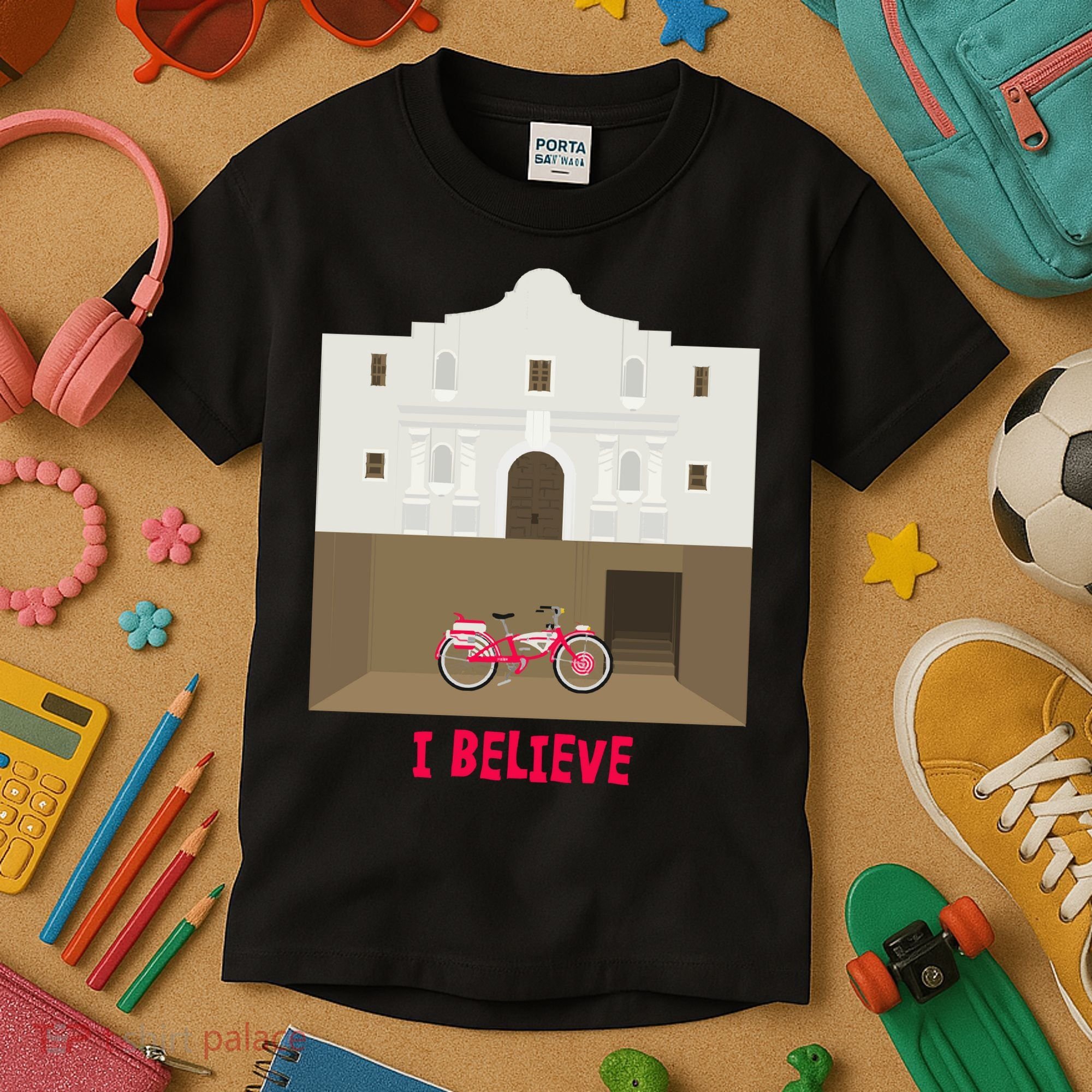 The Secret Of The Alamo Kids T-Shirt