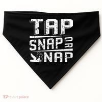 Tap Snap Or Nap Jiu Jitsu Brazilian Bjj USA-Made Doggie Bandana thumb 0