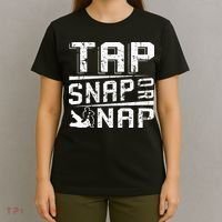 Tap Snap Or Nap Jiu Jitsu Brazilian Bjj T-Shirt thumb 4